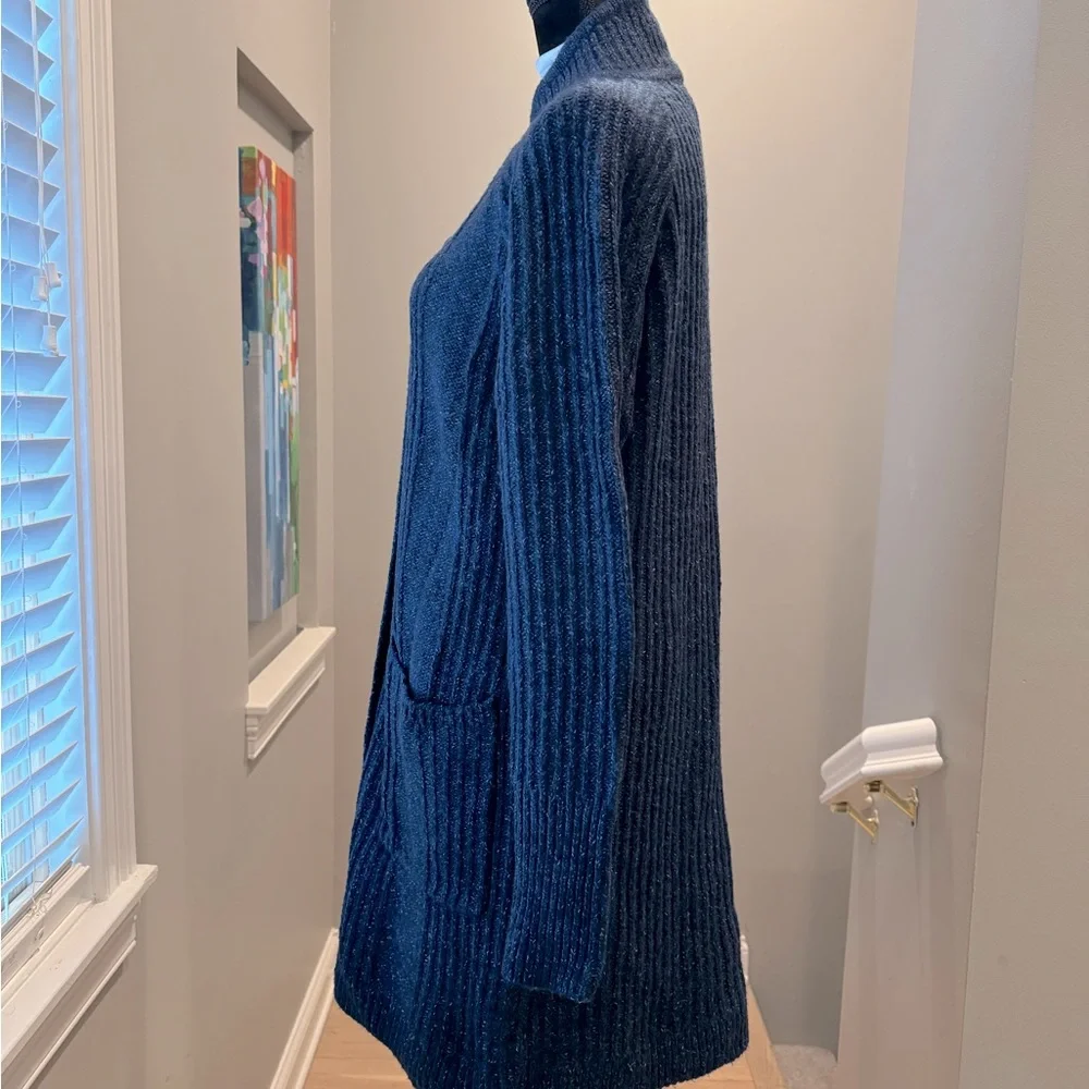New Cabi Trail Cardigan. Size M. Dark Blue multi. - Picture 4 of 12